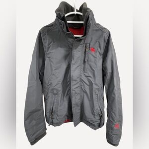 Abercrombie & Fitch Men’s Charcoal Winter Jacket
